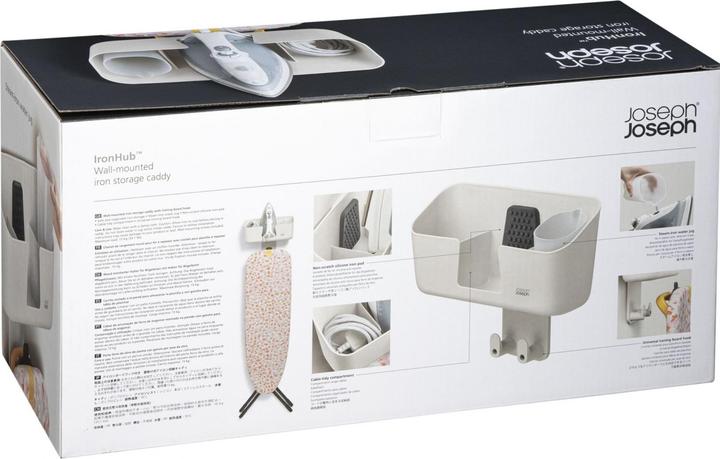 Actual product image Joseph Joseph IronHub iron rack wall-mounted ecru