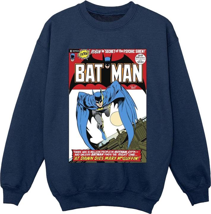 Running Batman Cover Sweatshirt Jungen