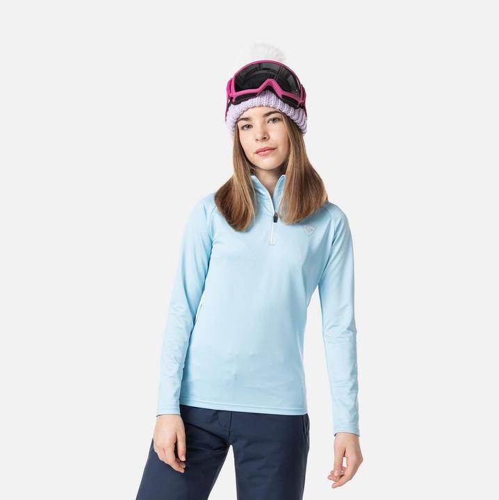 Rossignol Warmes Stretch-Sweatshirt mit 1/2-Reissverschluss für Mädchen (8)