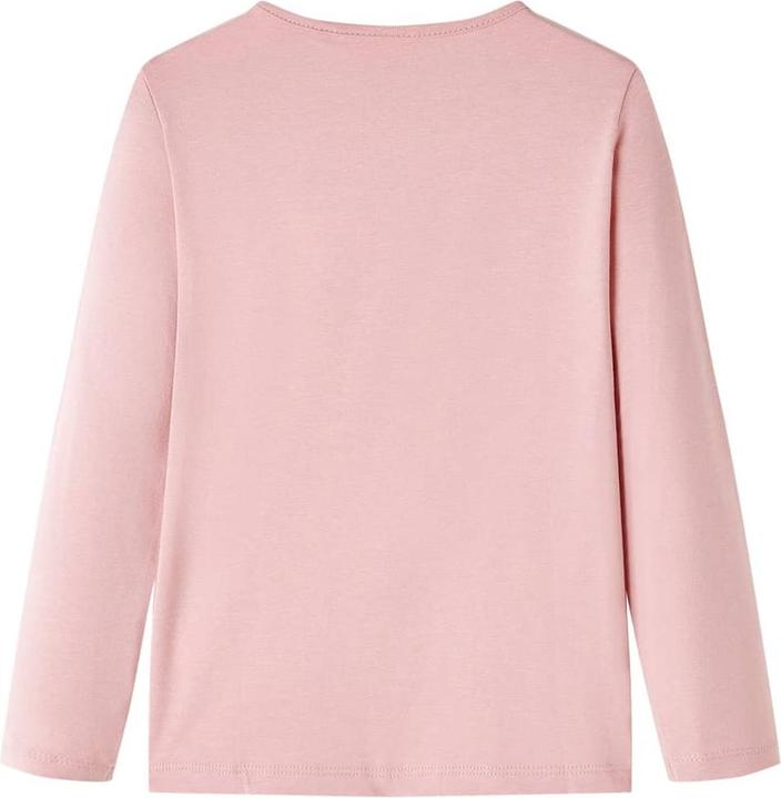 Immagine prodotto VidaXL Camicia a maniche lunghe per bambini rosa chiaro 92,Materiale: 95% cotone. 5 (92)
