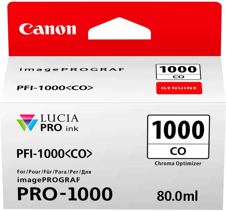 Label énergétique Canon Pfi-1000 Co (CO)
