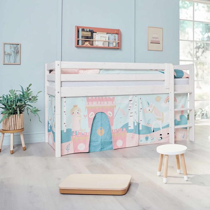 Immagine prodotto Flexa Letto classico a mezza altezza con scala dritta (90 x 200 cm)