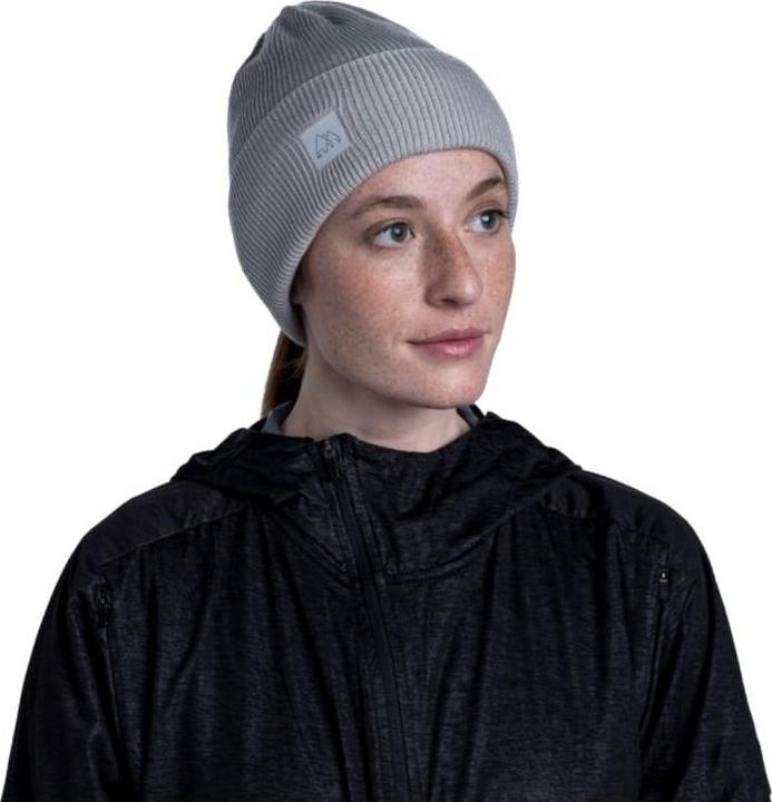Actual product image Buff Crossknit Hat Light Grey (One size)