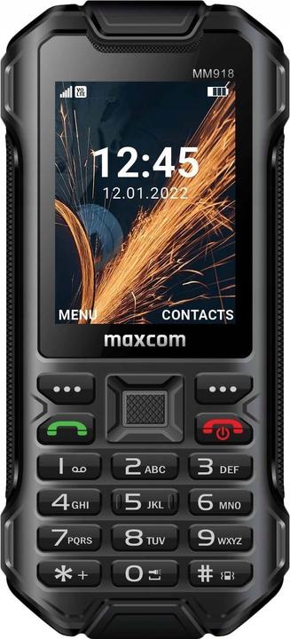 Actual product image Maxcom MOBILE STRONG MM918 VOLTE (24") Black (2.40", 2 Mpx, 4G)