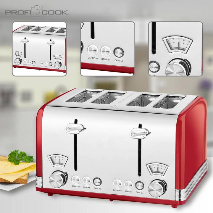 Actual product image Proficook Toaster PC TA 1194 4 slices