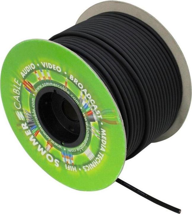 Produktbild Sommer Cable Mikrofonkabel 2x0,34 100m sw CLUB SERIES (100 m)