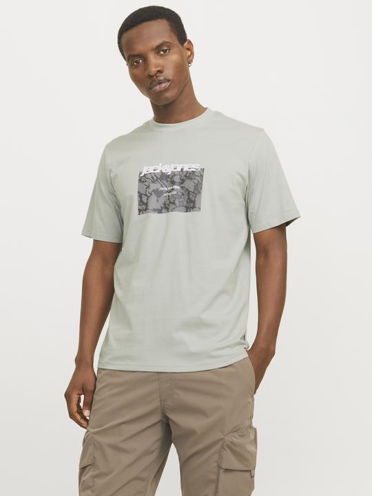 Image du produit Jack & Jones Gedruckt Rundhalsausschnitt T-shirt T-shirt (S)
