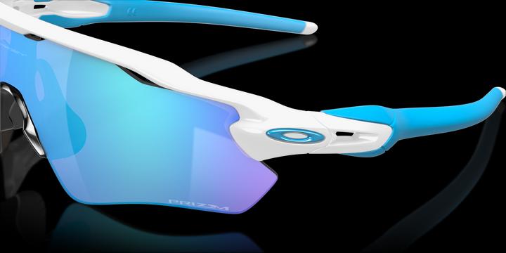Actual product image Oakley Radar EV Path Prizm Sports Glasses (Polarised White, Prizm Sapphires)