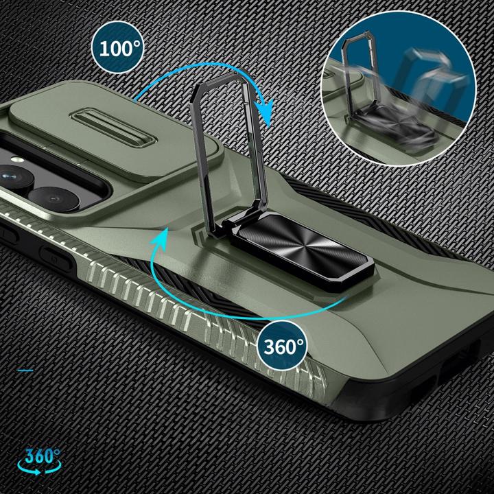 Actual product image Cover-Discount Galaxy A35 - Armor Case with kickstand (Samsung Galaxy A35)