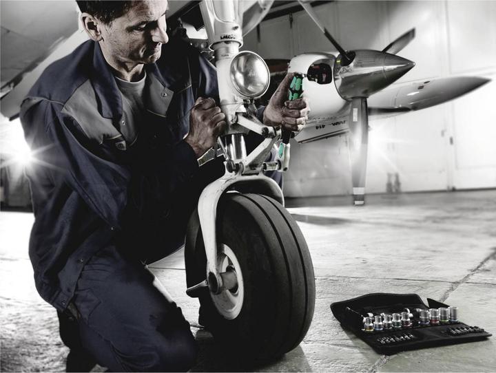 Produktbild Wera 8100 SC 6 Zyklop Speed-Knarrensatz (19 mm, 12 mm, 14 mm, 16 mm, 10  mm, 18 mm, 17 mm, 11 mm, 15 mm, 13 mm)