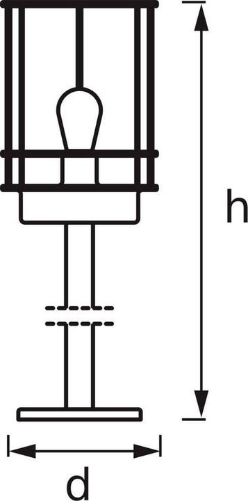 Produktbild Osram ENDURA® CLASSIC POST 55cm E27 (E27, IP44)