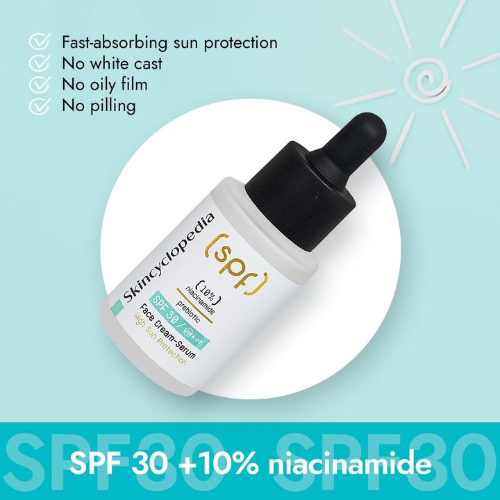Immagine prodotto Skincyclopedia Crema-siero SPF 30 con niacinamide (30ml) (30 ml)