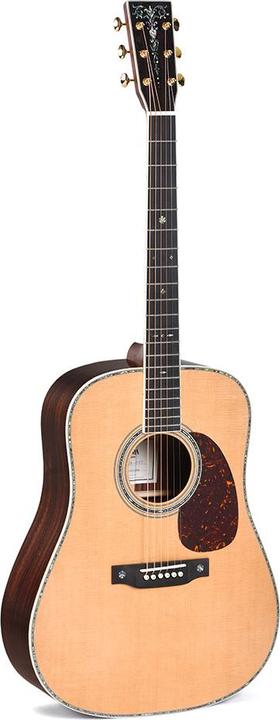 Actual product image Sigma Guitars SDR-41SP (Acoustic guitar, mahogany, Rosewood, Ebony, Bone)