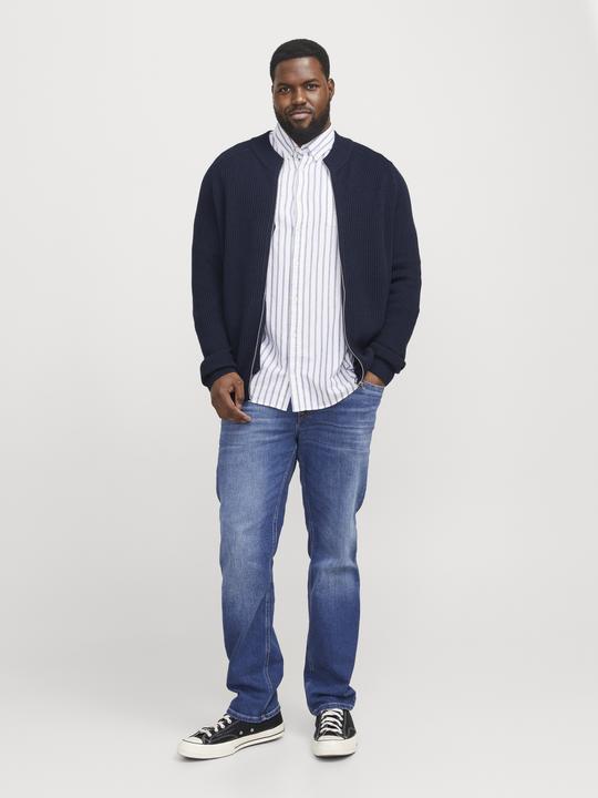 Produktbild Jack & Jones Plus Size Strickjacke Strickjacke (6XL)