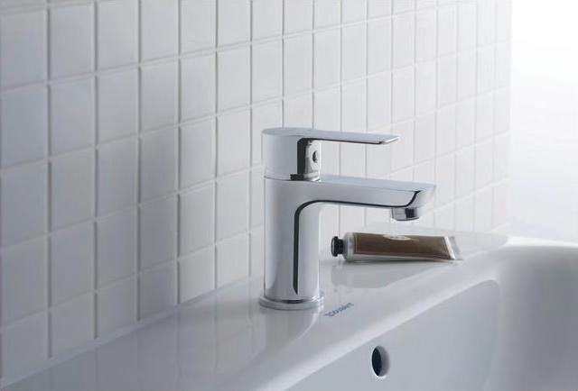 Actual product image Duravit Single lever basin mixer A.1 S without pop-up waste chrome