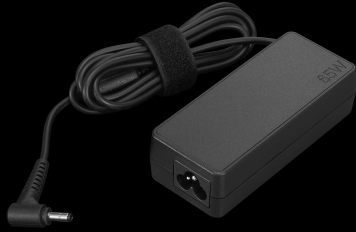 Actual product image Lenovo 65W AC Adapter Round Tip - ThinkPad (65 W)
