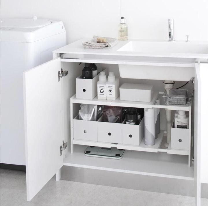 Image du produit Yamazaki Étagère extensible à 2 niveaux TOWER