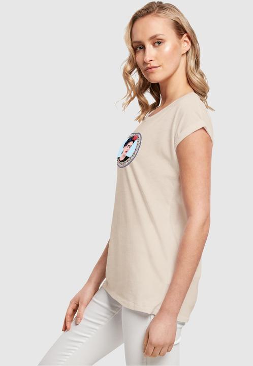 Actual product image Merchcode Ladies Frida Kahlo - Round Extended Shoulder Tee - 116235 (L)