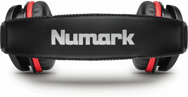 Actual product image Numark Over Ear Headphones HF-175 Red Black (No noise cancelling, Cable)