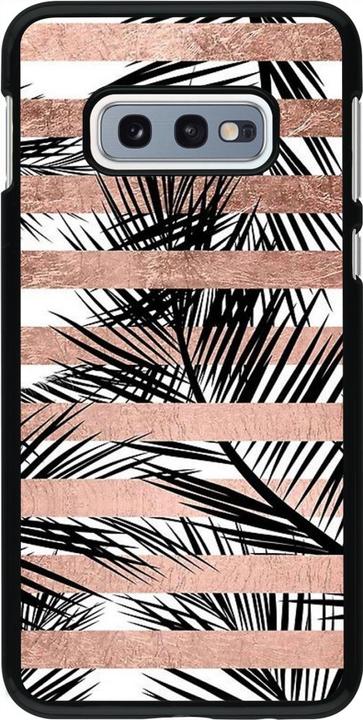 Actual product image PhoneLook Coque Palm trees gold stripes (Samsung Galaxy S10e)