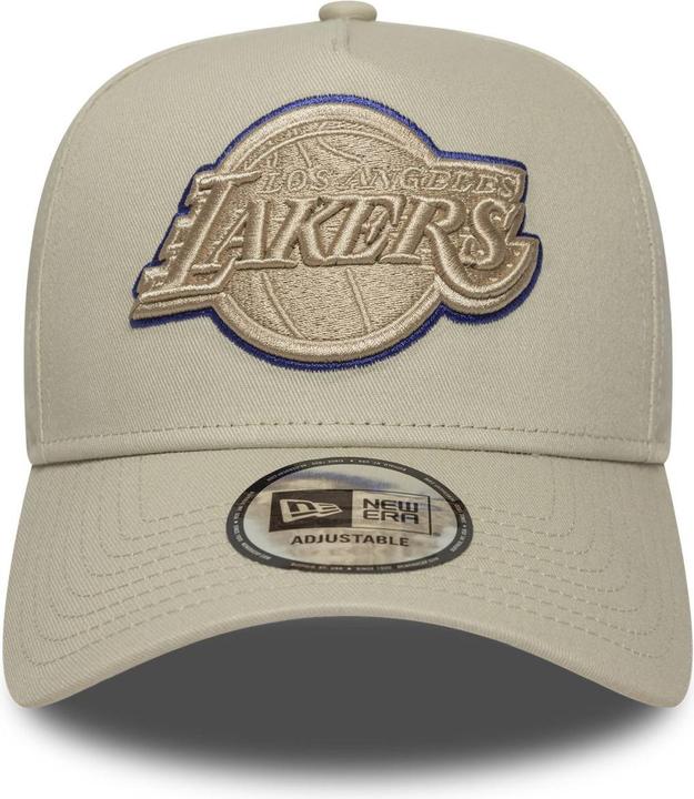 Produktbild New Era A-Frame Trucker Cap Outline Los Angeles Lakers Beige