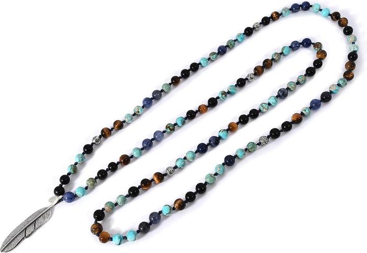 Immagine prodotto Balibay Silas (Lapislazzuli, Onice, Pietra preziosa, Occhio di tigre, Argento 925, Diaspro)