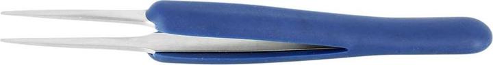 Produktbild Ideal Tek Pinzetten mit Gummigriff ESD Edelstahl Flach / Rund 120mm