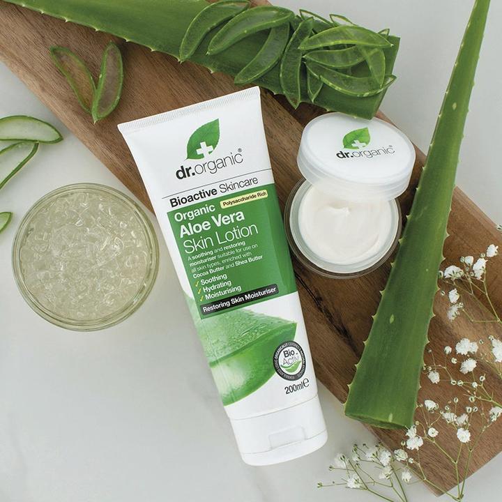 Actual product image Dr. Organic ALOE VERA crema concentrada 50 ml (50 ml, 24h cream)