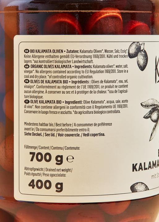 Produktbild KoRo Bio Kalamata Oliven (2400 g)