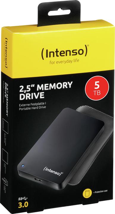 Immagine prodotto Intenso Unità di memoria da 5TB 2,5" bk U3 (5 TB)