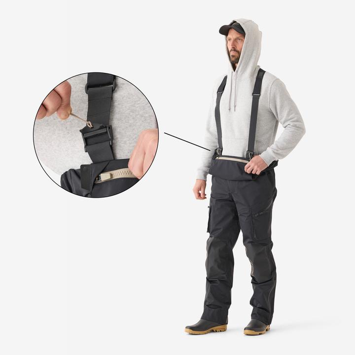 Actual product image Caperlan Angelhose Latzhose 900 wasserdicht 25.000 mm (XL)