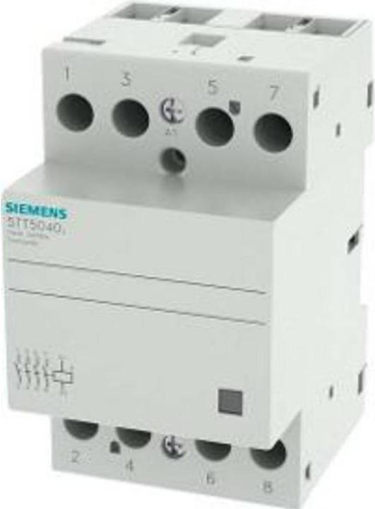 Actual product image Siemens Contactor 400 VAC 40 A, 4 NO, 230 VAC (5TT5040-0)