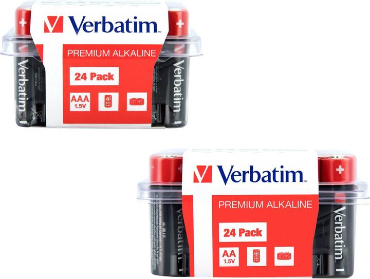 Image du produit Verbatim Micro AAA LR 03 (24 pcs, AAA)