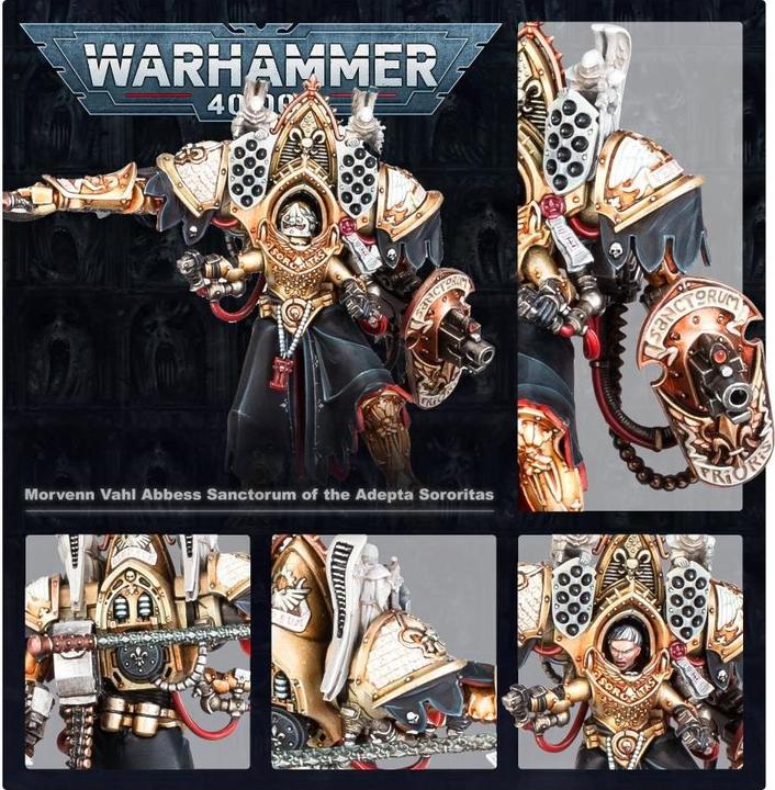 Immagine prodotto Games Workshop Morvenn Vahl, Badessa Sanctorum dell'Adepta Sororitas (Materiale sintetico)
