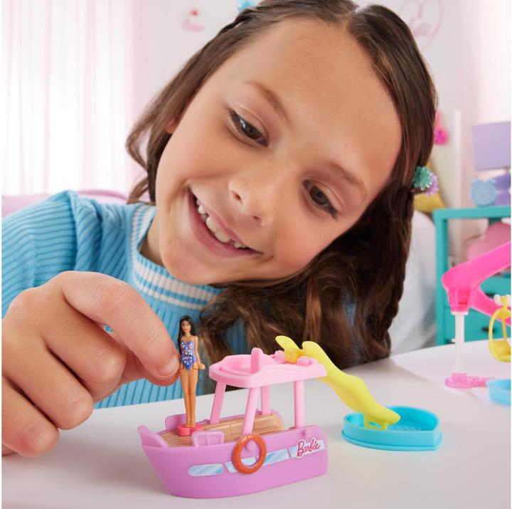 Actual product image Barbie Mini BarbieLand Dreamboat with doll