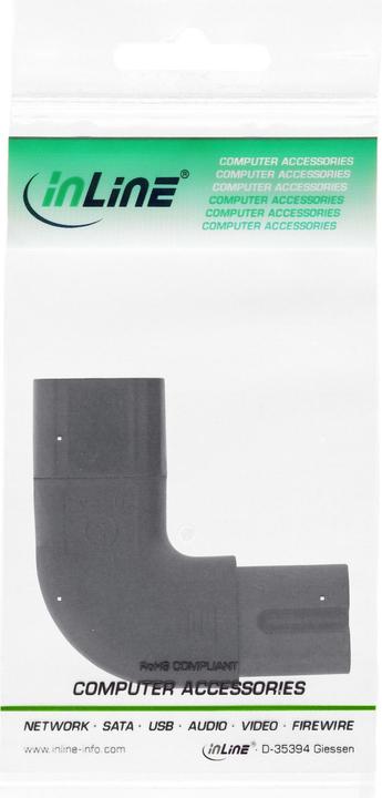 Image du produit InLine Adaptateur secteur IEC 60320 C8 / C7 (C8)