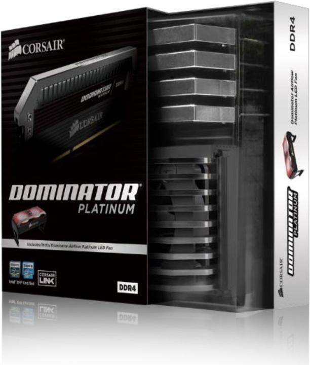 Produktbild Corsair Dominator Platinum (2 x 4GB, 4000 MHz, DDR4-RAM, DIMM)