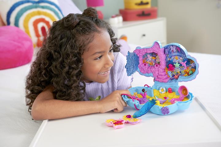 Produktbild Polly Pocket Daddy and Me Seepferdchenschatulle