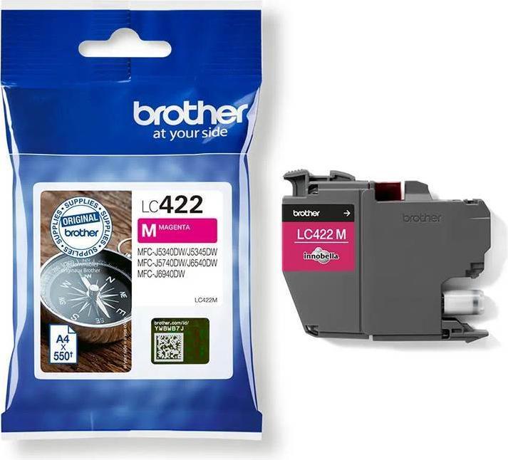 Image du produit Brother LC422XLM HY Cartouche d'encre pour BH19M/B Compatible with MFC-J5340DW MFC-J5740DW MFC-J6540DW MF (M)