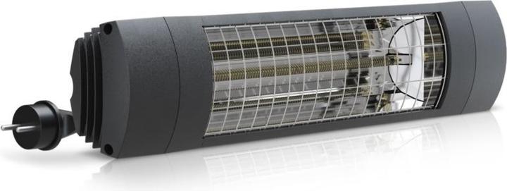 Etherma Decken/Wandstrahler IP65 1800W sw 1stuf 45055 (1800 W)