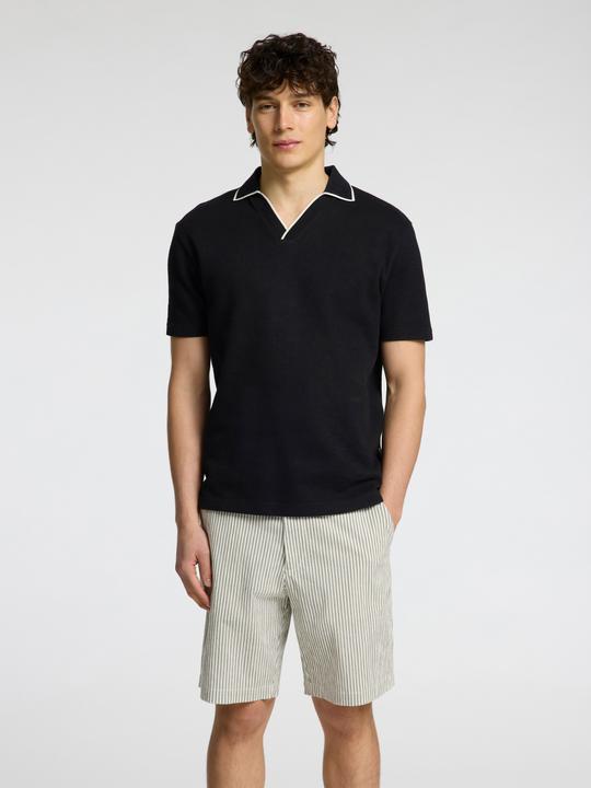 Actual product image Selected Homme Baumwollmix V-Ausschnitt Polo shirt (S)