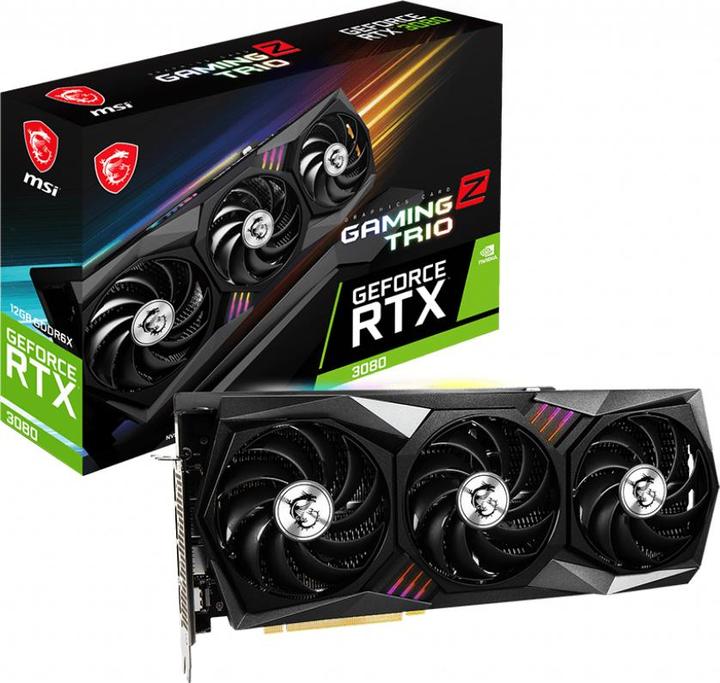 Produktbild MSI GeForce RTX 3080 GAMING Z TRIO LHR (12 GB)