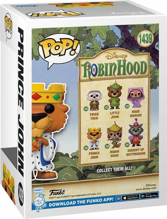 Image du produit Funko Robin Hood - 1439 - Prince John Disney