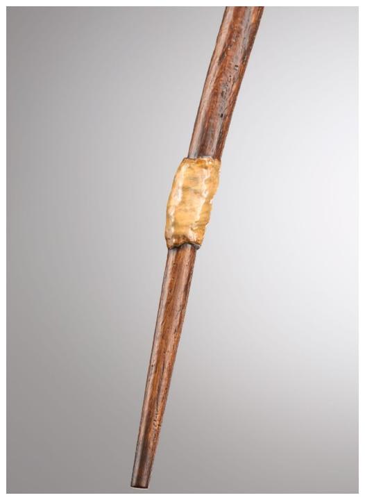 Actual product image Noble Collection Harry Potter Wand Replica 1/1 in Ollivanders Box - Ron's Broken Wand 33 cm
