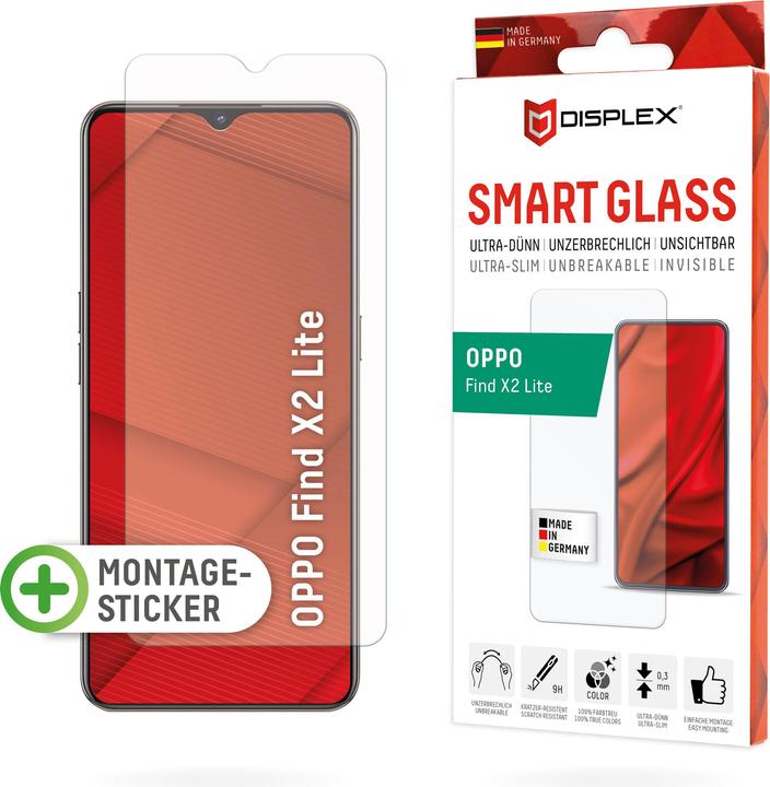 Produktbild Displex Smart Glass (1 Stück, Oppo Find X2 Lite)