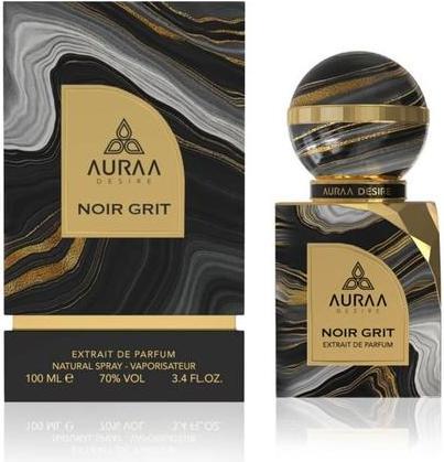 Immagine prodotto Auraa Desire Noir Grit Extrait de Parfum 100ml di Fragranza orientale di lusso unisex con Cypriol (Extrait De Parfum, 100 ml)