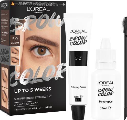 Image du produit L'Oréal Paris L'Oréal Brow Tint Henna Eyebrow 5.0 Brunette 15Ml (5.0 Brunette)
