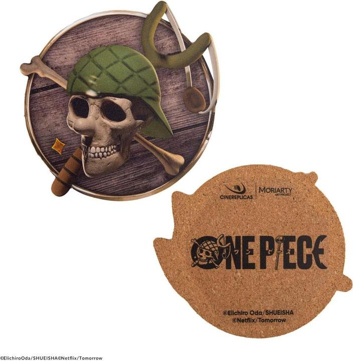 Produktbild Cinereplicas One Piece Untersetzer 4er-Pack Characters #2 (4 x)