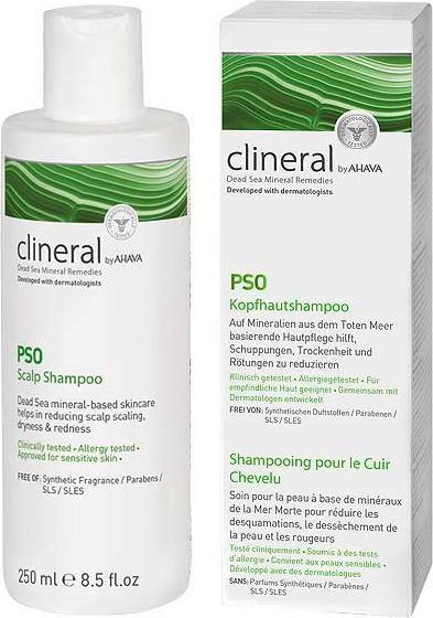 Actual product image Ahava Clineral PSO (250 ml, Liquid shampoo)