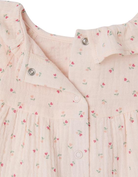 Actual product image Vertbaudet Baby-Set mit Volants: Bluse & Haremshose, Musselin (62)